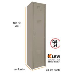 LOCKER 1 PUERTA SERIE B ARENA