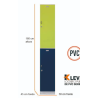 LOCKER PVC 2 PUERTAS SERIE A