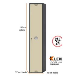 LOCKER PING PONG 1 PUERTA