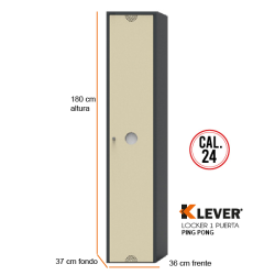 LOCKER PING PONG 1 PUERTA