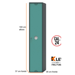 LOCKER PING PONG 1 PUERTA AQ