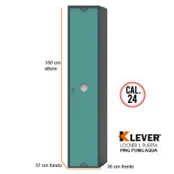 LOCKER PING PONG 1 PUERTA AQ