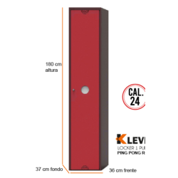 LOCKER PING PONG 1 PUERTA RO