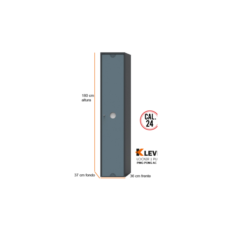 LOCKER PING PONG 1 PUERTA AC