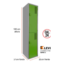 LOCKER 2 PUERTAS SERIE C