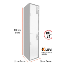 LOCKER 2 PUERTAS SERIE C