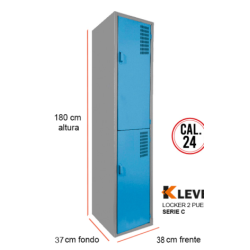 LOCKER 2 PUERTAS SERIE C