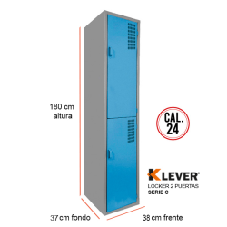 LOCKER 2 PUERTAS SERIE C