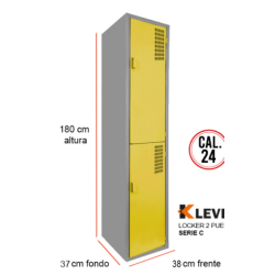 LOCKER 2 PUERTAS SERIE C