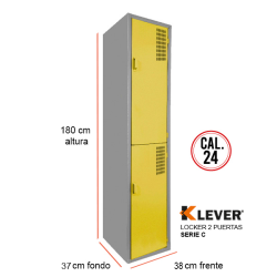 LOCKER 2 PUERTAS SERIE C