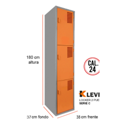 LOCKER 3 PUERTAS SERIE C