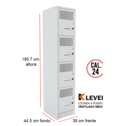 VENTILADO MEDIO C 4 PUERTAS