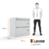 VICKEN 2 GAVETAS HORIZONTAL