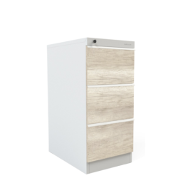 VICKEN 3 GAVETAS LAMINADO