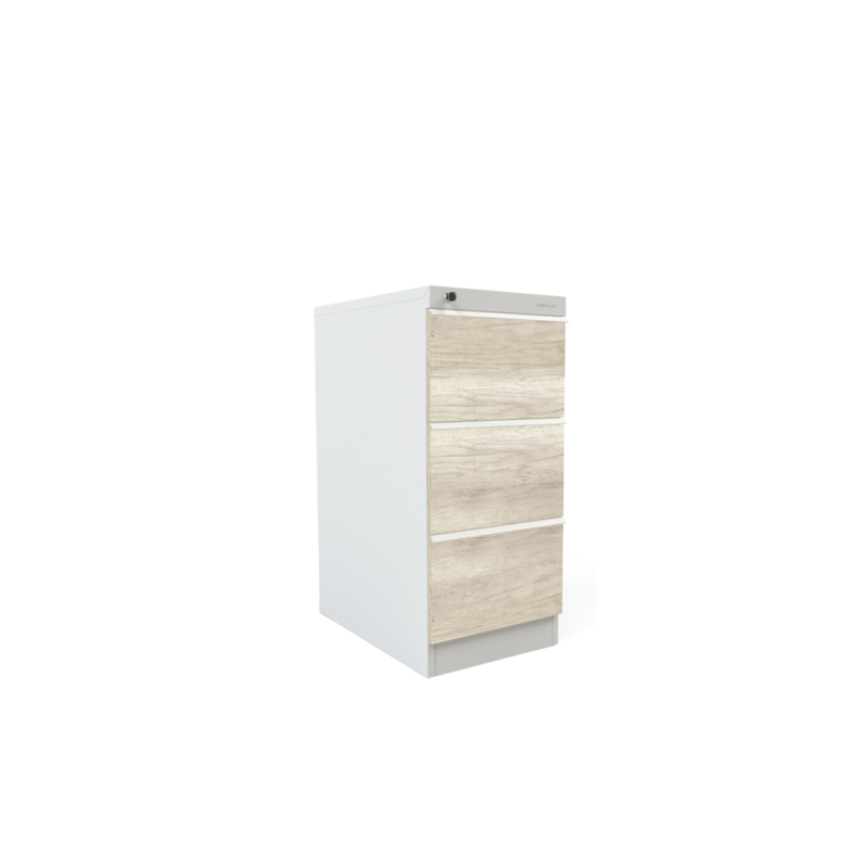 VICKEN 3 GAVETAS LAMINADO
