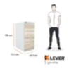 VICKEN 3 GAVETAS LAMINADO