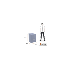 KLEVER 2 GAVETAS CARTA GRIS